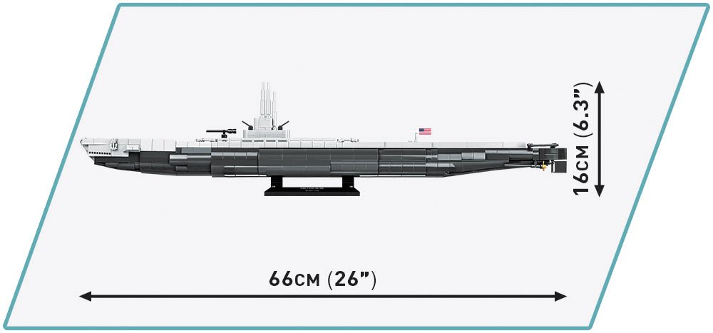 COBI USS Tang SS - 306 - KhalilMania