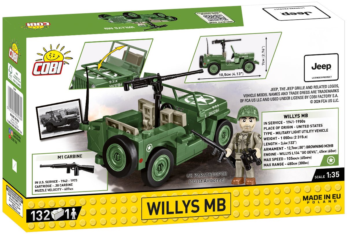 Cobi Willys Jeep MB - KhalilMania