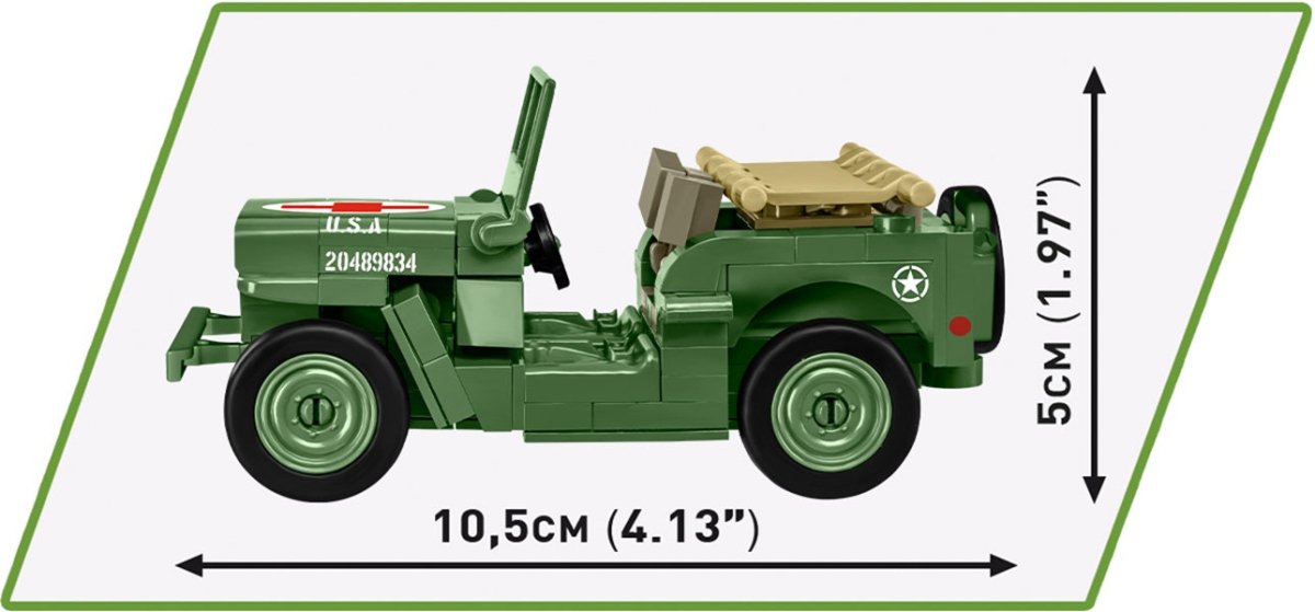 Cobi Willys Jeep MB - KhalilMania