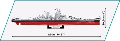 COBI WW2 Missouri Battleship - KhalilMania