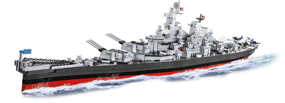 COBI WW2 Missouri Battleship - KhalilMania