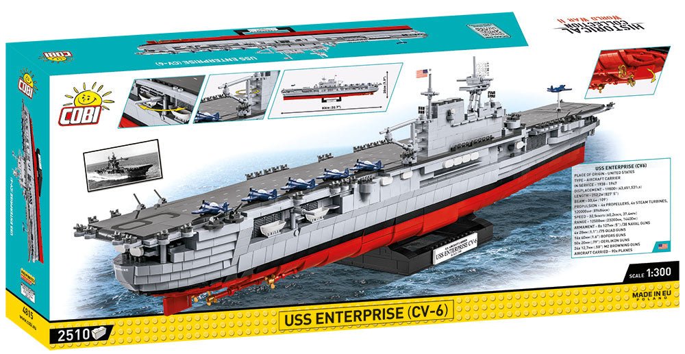 COBI WW2 USS ENTERPRISE - KhalilMania