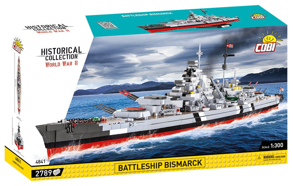 COBI WWII Battleship Bismarck - KhalilMania