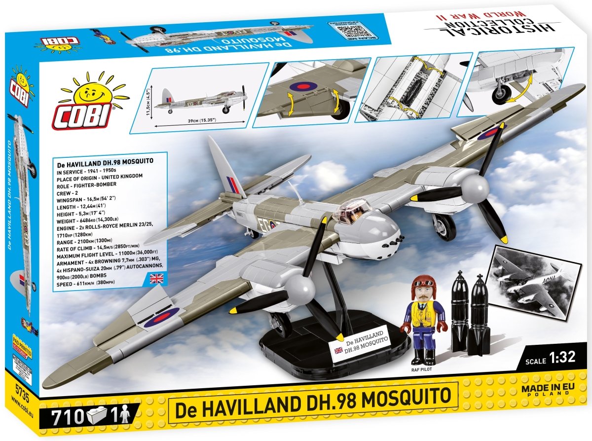 COBI WWII De Havilland DH - 98 Mosquito - KhalilMania