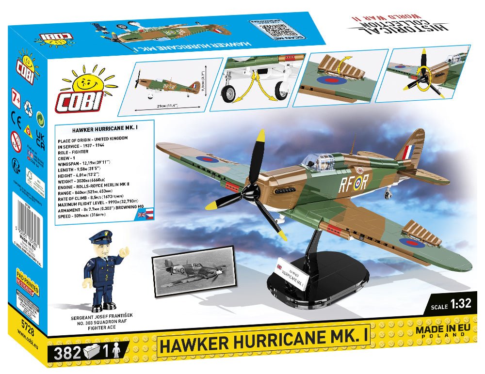 COBI WWII Hawker Hurricane MK.I - KhalilMania