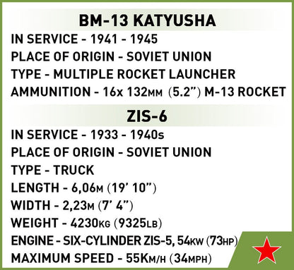 COBI WWII KATYUSHA ROCKET LAUNCHER - KhalilMania