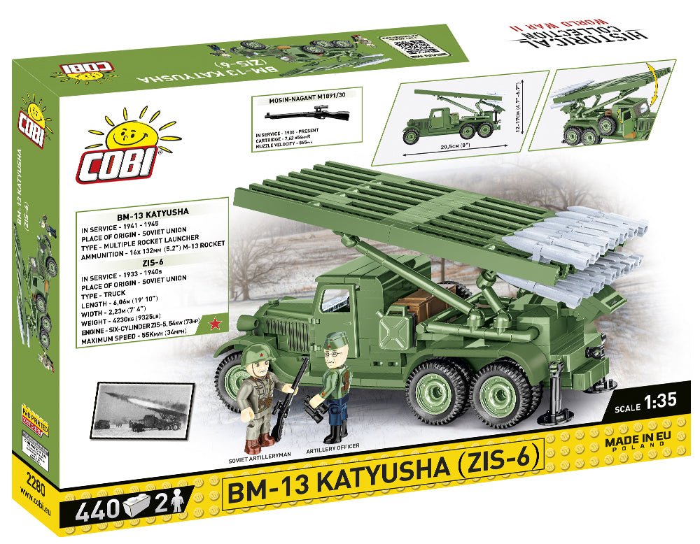 COBI WWII KATYUSHA ROCKET LAUNCHER - KhalilMania