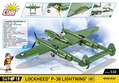 COBI® - WWII Lockheed P - 38H Lightning - KhalilMania