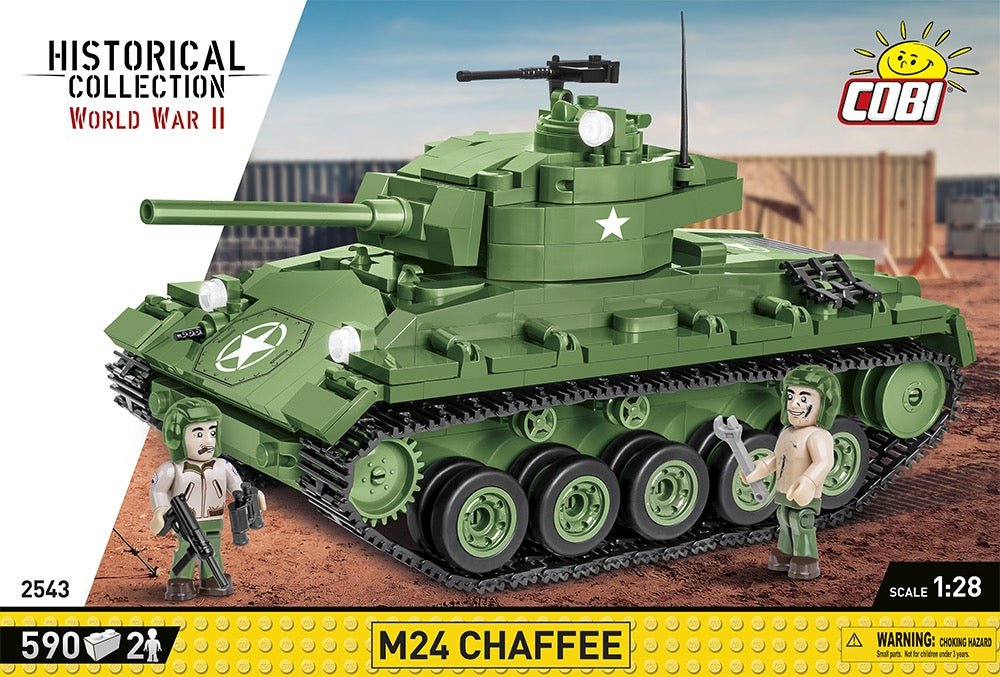 COBI® - WWII M24 CHAFFEE Tank - KhalilMania