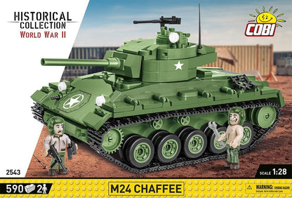 COBI® - WWII M24 CHAFFEE Tank - KhalilMania