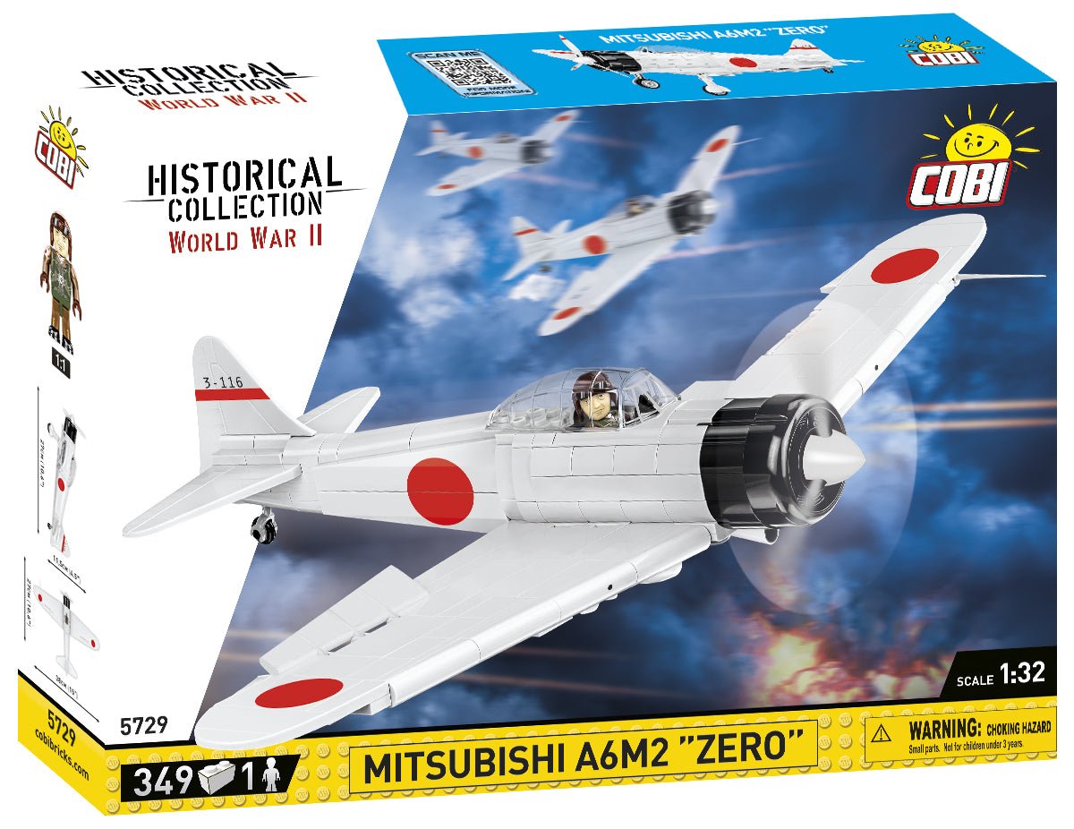 COBI WWII Mitsubishi A6M2 - Zero - Sen - KhalilMania