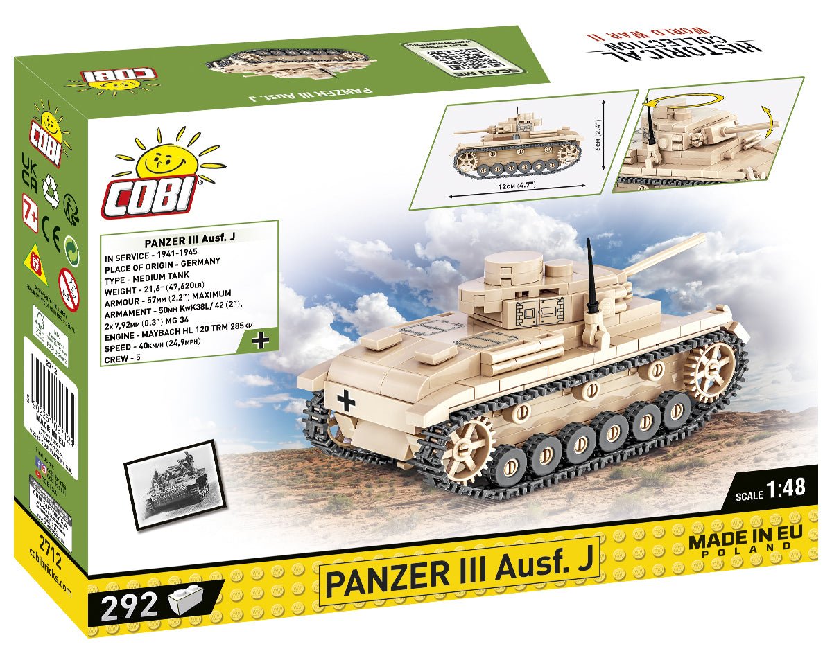 COBI WWII Panzer III - KhalilMania