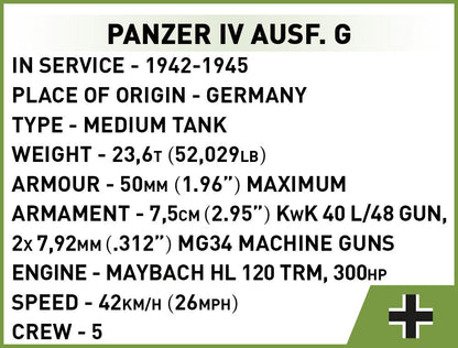 COBI WWII Panzer IV - KhalilMania