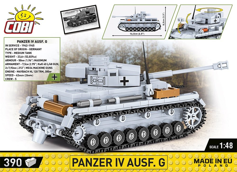 COBI® - WWII Panzer IV Ausf.G - KhalilMania