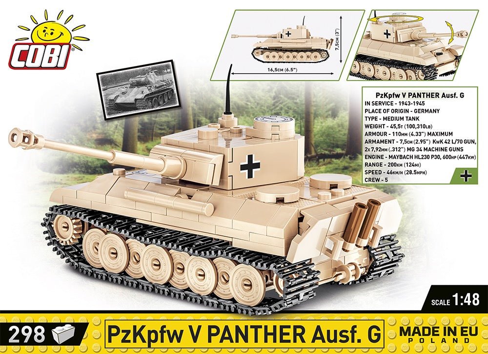 COBI® - WWII Panzer Panther - KhalilMania
