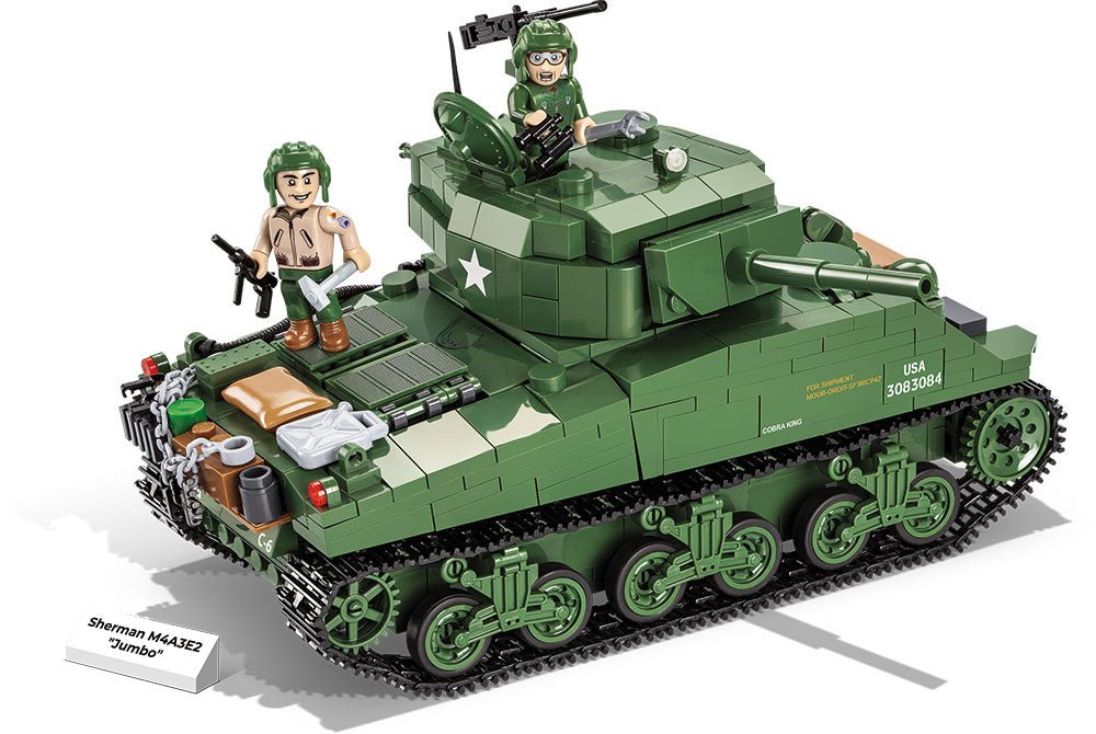 COBI WWII Sherman Jumbo M4A3E2 - KhalilMania