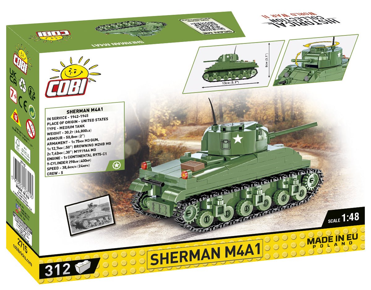 COBI WWII SHERMAN M4A1 - KhalilMania