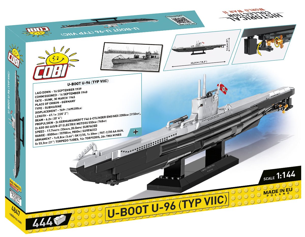 COBI WWII U - Boot U - 96 - KhalilMania