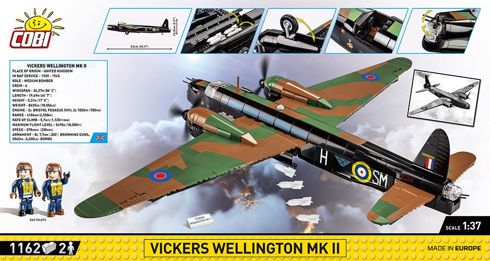 COBI® - WWII VICKERS WELLINGTON MK.II - KhalilMania
