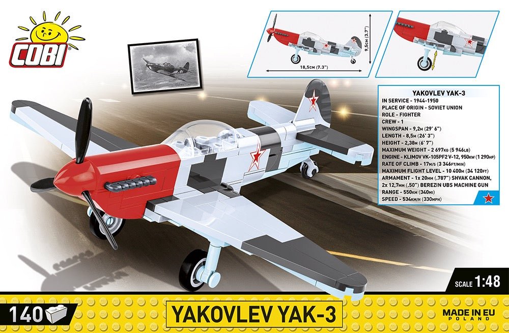 COBI® - Yakovlev Yak - 3 - KhalilMania