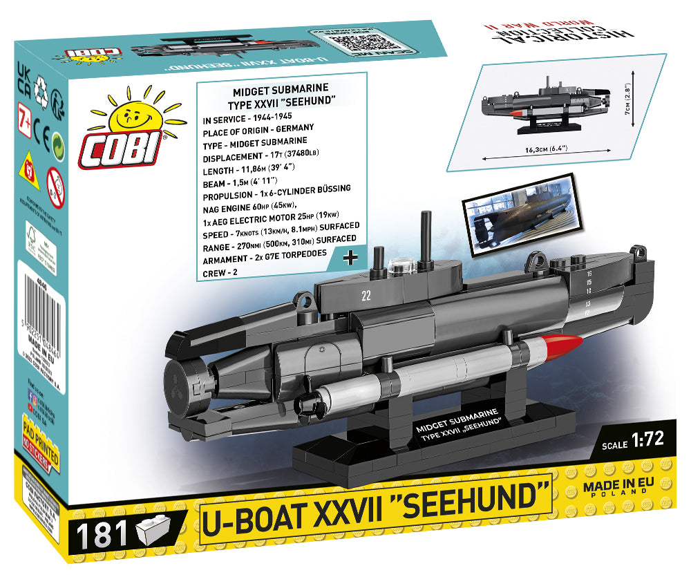 WWII U-Boat "Seehund"