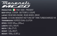 COBI Maserati MC20