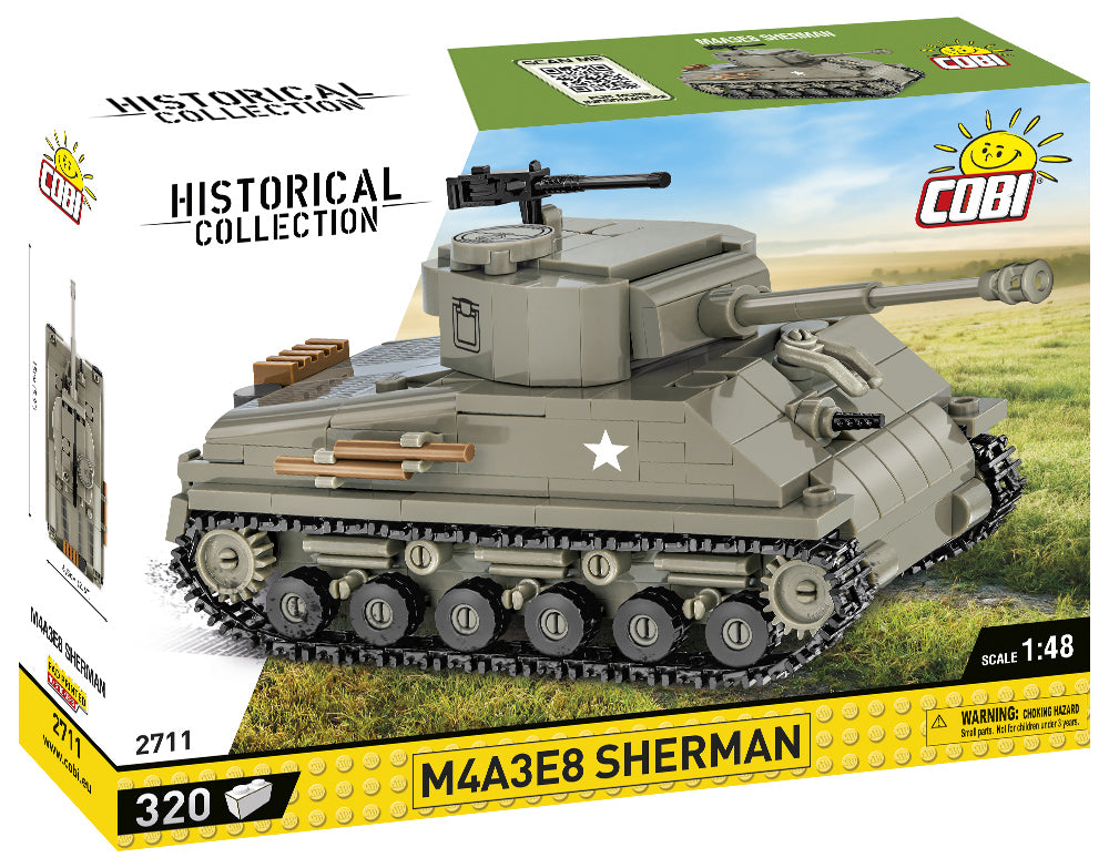 COBI M4A3E8 Sherman 340 Piece